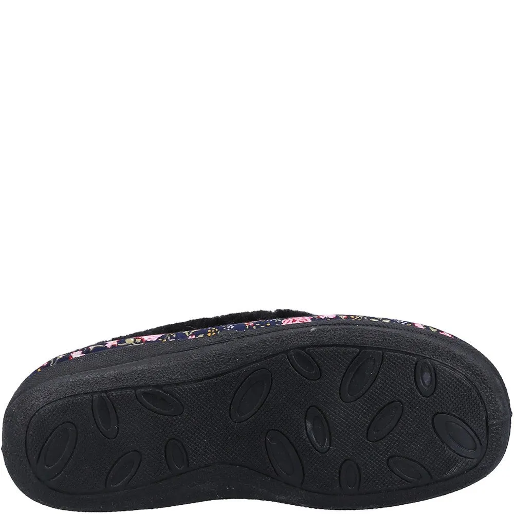 Easy On Off Slip Resistant Work Fleet & Foster Goldfinch Ladies Slipper