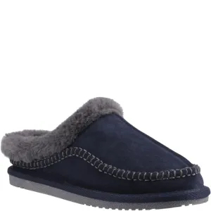 Hush Puppies Anika Slipper Canvas Shoes Relaxed Fit Footwear