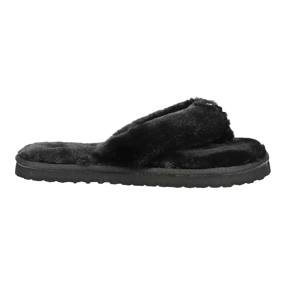 Fluff Flip Flop Slippers Casual Footwear Modern Classic