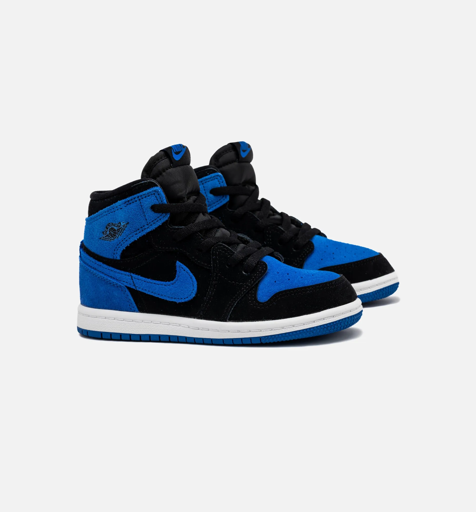 Air Jordan 1 Retro High Og Royal Reimagined Infant Toddler Lifestyle Shoe - Black/Royal Blue/White Free Shipping Minimalist