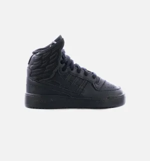 Non Slip Casual Comfort Jeremy Scott New Wings 4.0 Infant Toddler Lifestyle Shoes - Black