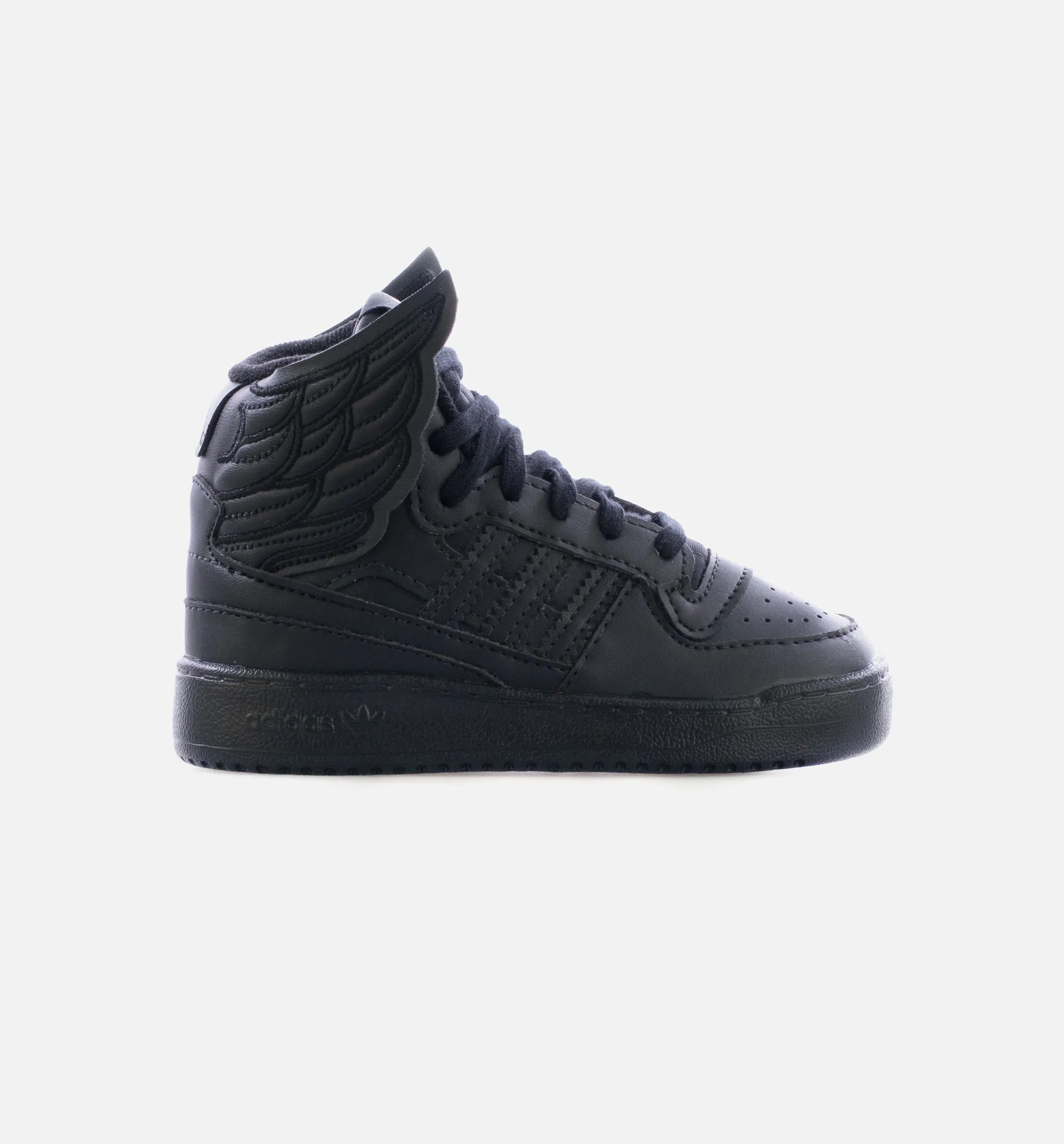 Non Slip Casual Comfort Jeremy Scott New Wings 4.0 Infant Toddler Lifestyle Shoes - Black