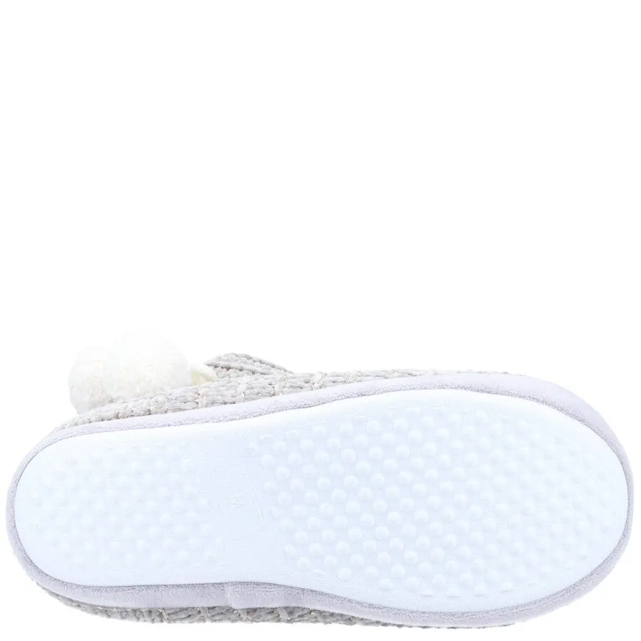 Divaz Saturn Knitted Bootie Slipper Fashion Footwear