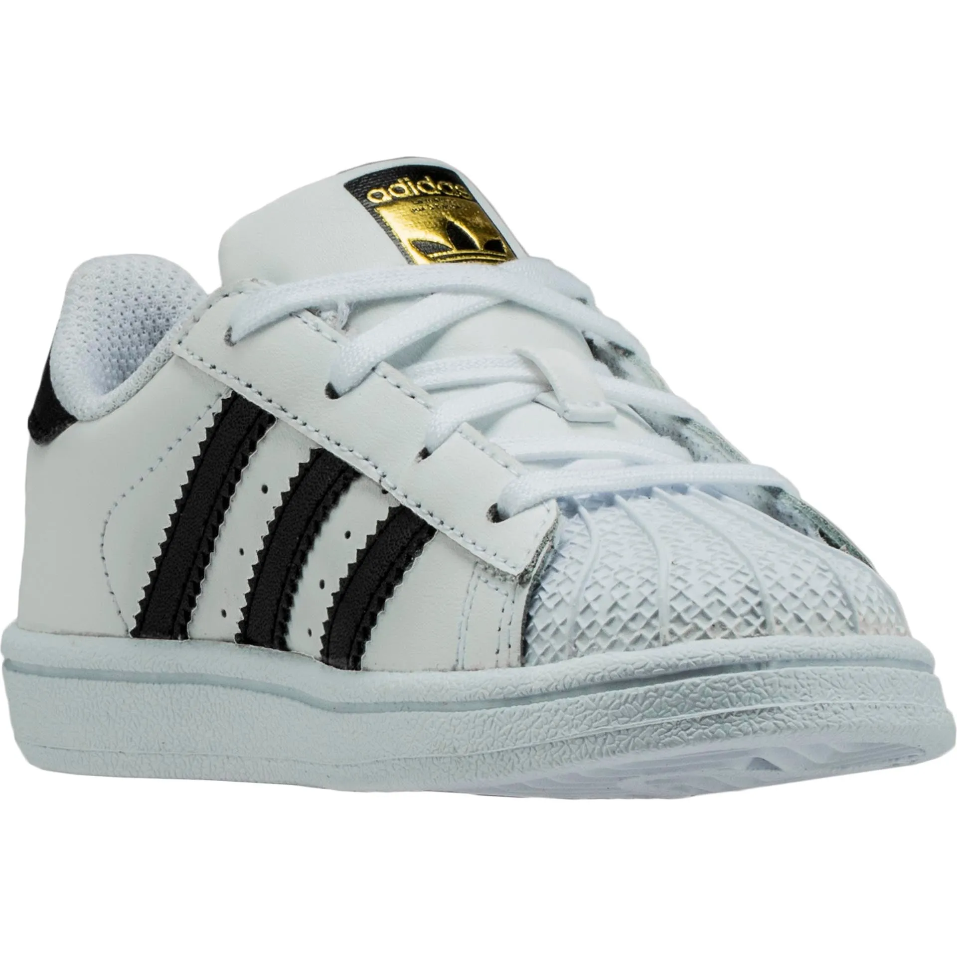 Superstar Infant Toddler Lifestyle Shoe - Black/White Statement Footwear Versatile Footwear