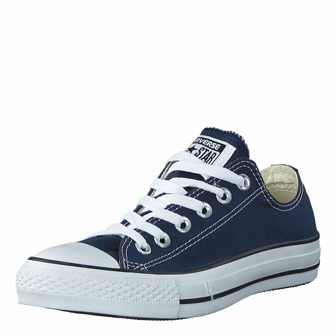 Chuck Taylor All Star Ox Canvas Navy Flat Feet Shoes Supportive Footwear