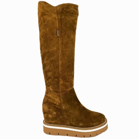 Minimalist Shoes Everyday Sneakers Pedro Miralles | Woman Boots | Velor Mod 22300 | Brown