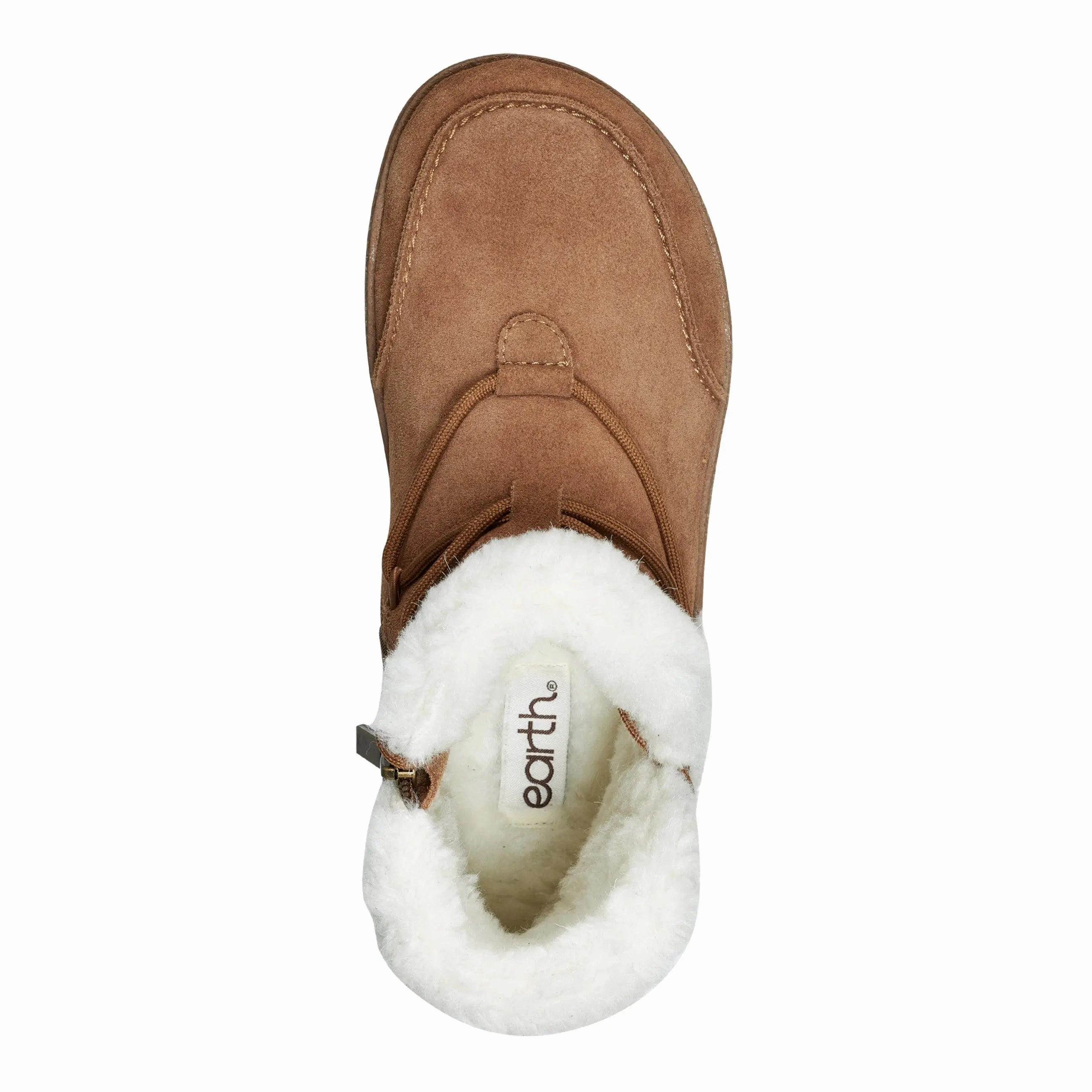 Secure Fit Daylong Comfort Fleet Cold Weather Lace-Up Casual Booties