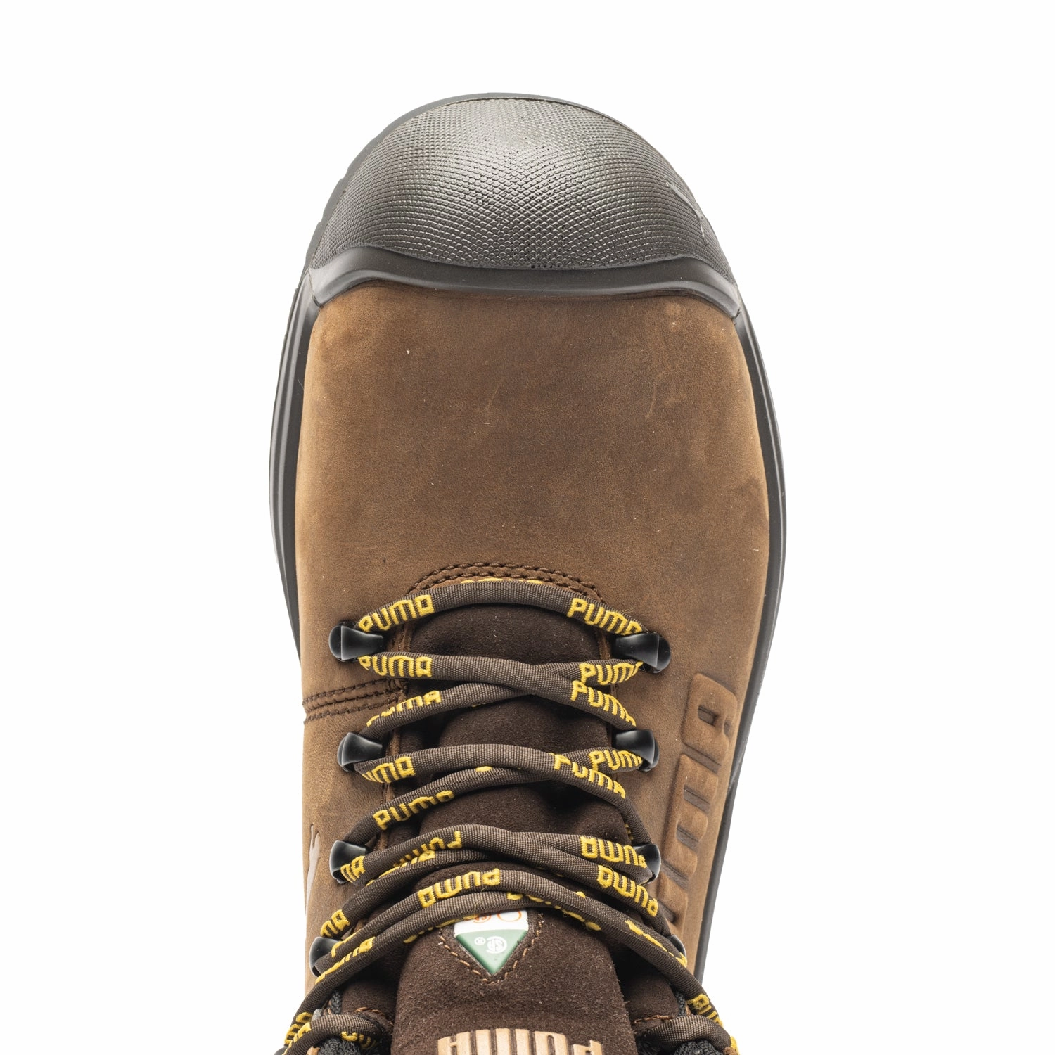 Puma Iron Brown Men'S 6" Waterproof Composite Toe Work Boots Casual Comfort Unisex