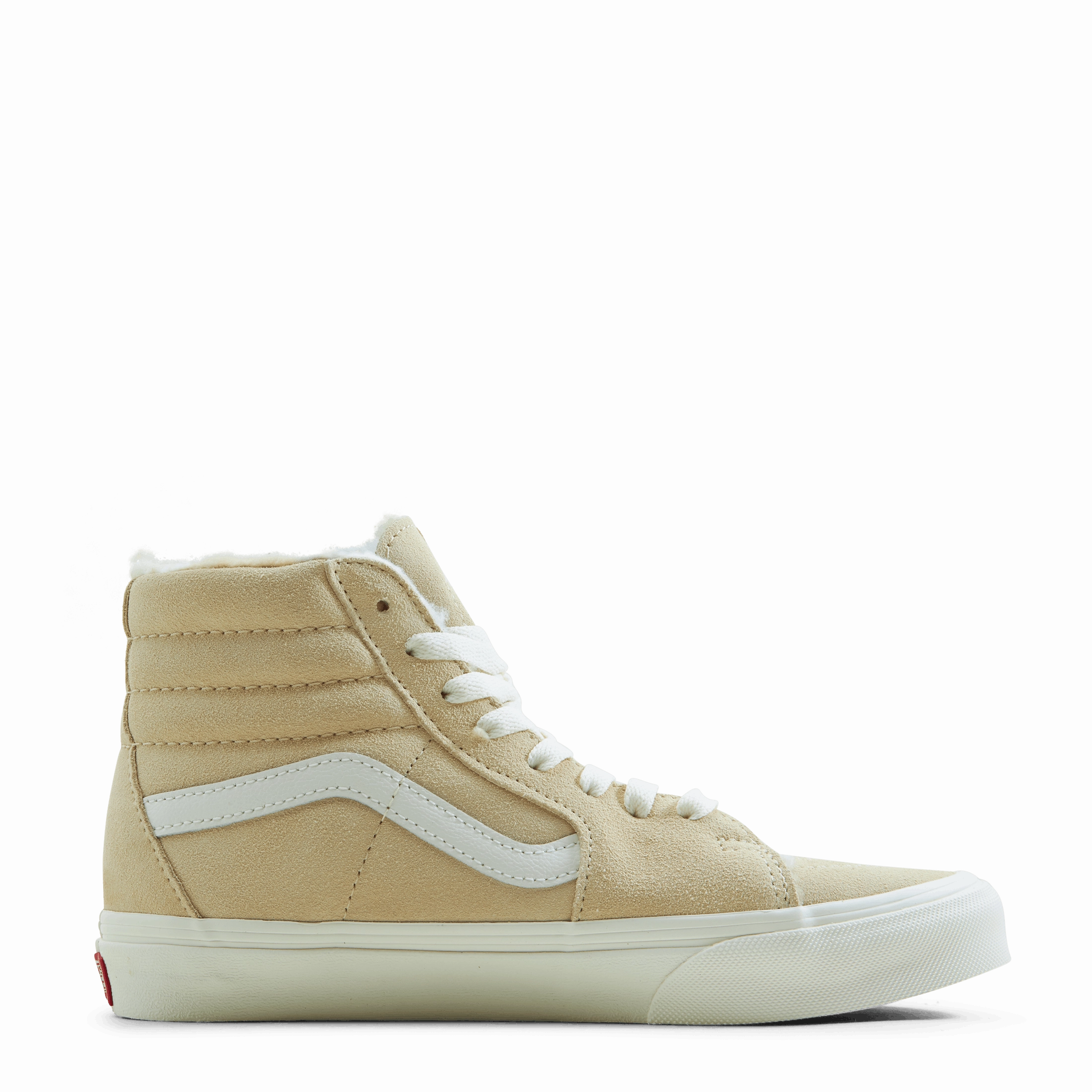 Sporty Style Comfort Heel Ua Sk8-Hi Cozy Hug Biscotti