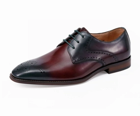Versatile Footwear Ag1529 Burgundy/Teal