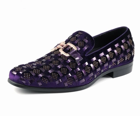 Roman Purple Breathable Mesh Unisex Shoes