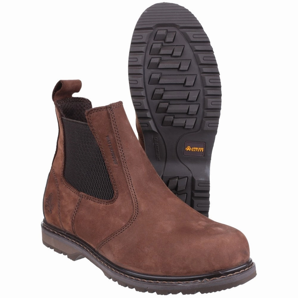 Amblers Safety As148 Sperrin Lightweight Waterproof Pull On Dealer Safety Boot Standing Shoes