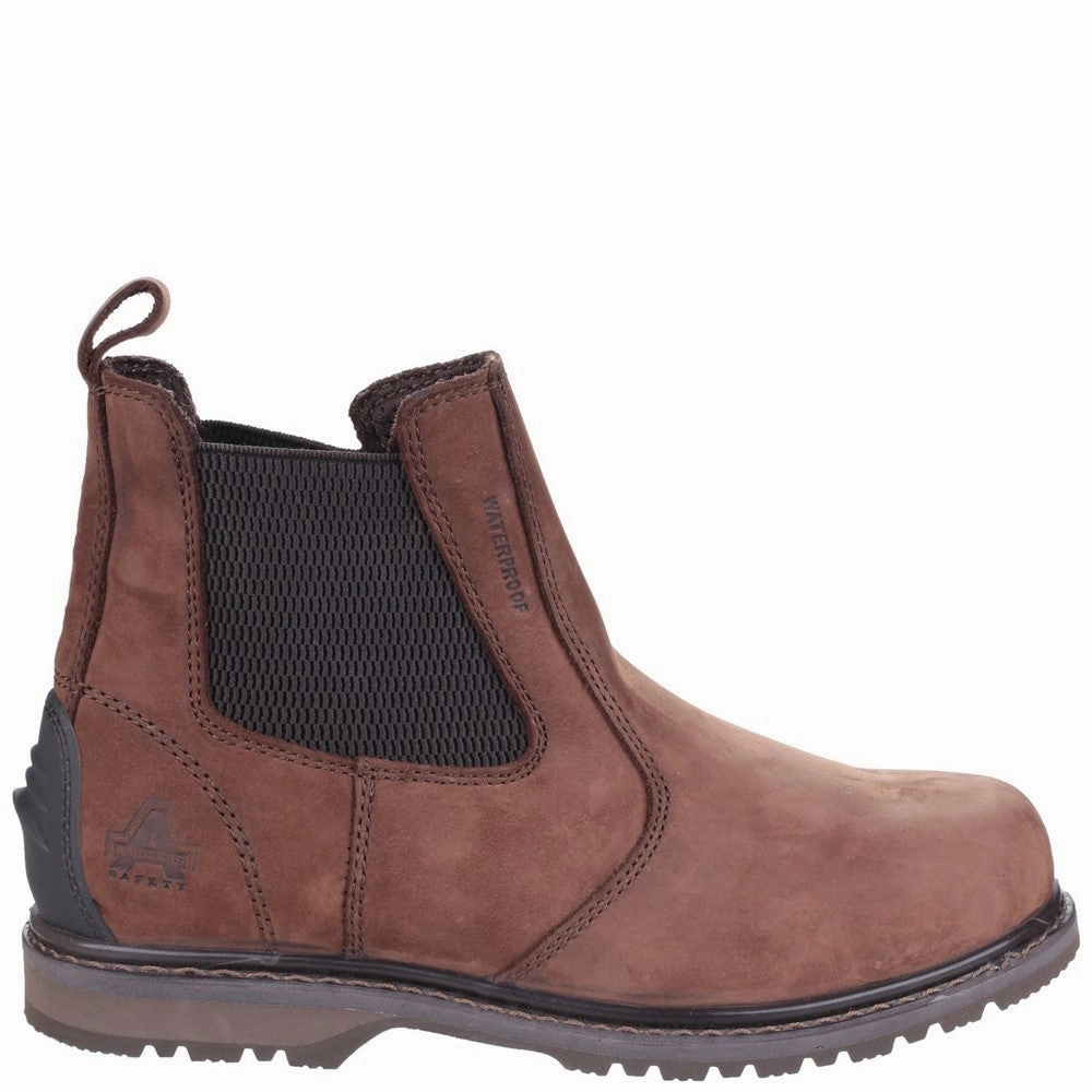 Flexible Essential Footwear Amblers Safety As148 Sperrin Lightweight Waterproof Pull On Dealer Safety Boot