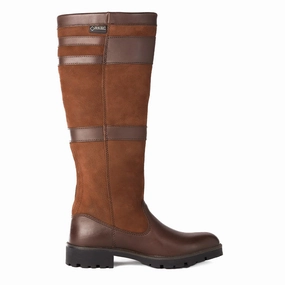 Dubarry Womens Longford Boot Walnut Breathable Versatile Style