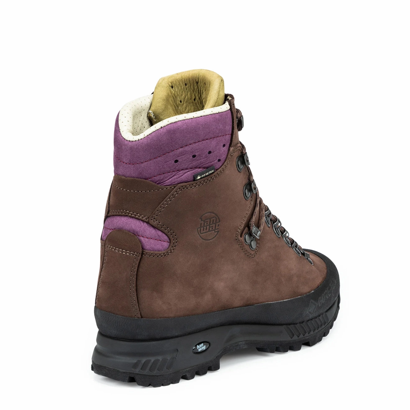 Cushioned Insoles Hanwag Alaska Xc Gtx Brown / Violet