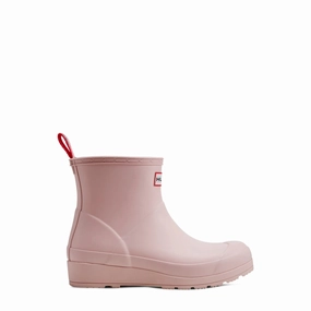 Flexible Hunter Women'S Play Short Rain Boots Azalea Pink Wfs2020Rma Apl