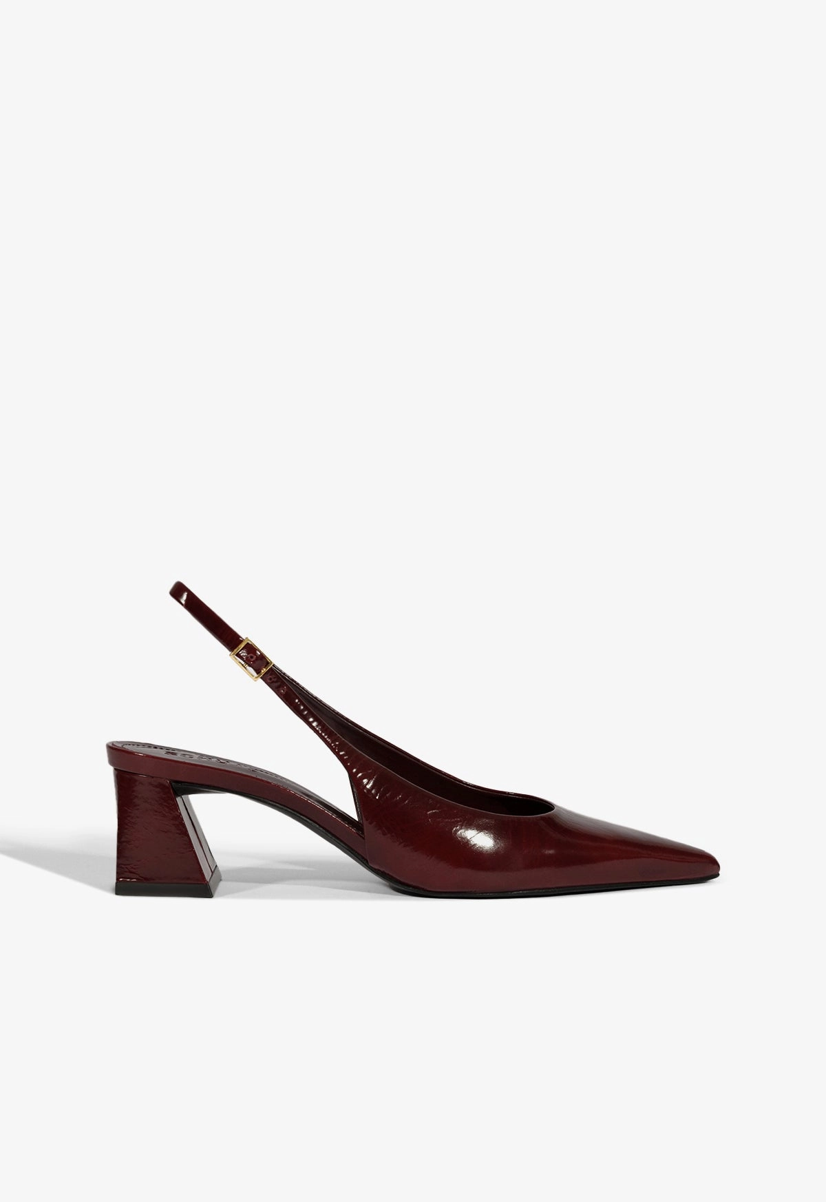 Rhonda Mid Patent Pump Recycled Materials Slip Resistant Work