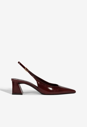 Casual Footwear Rhonda Mid Patent Pump