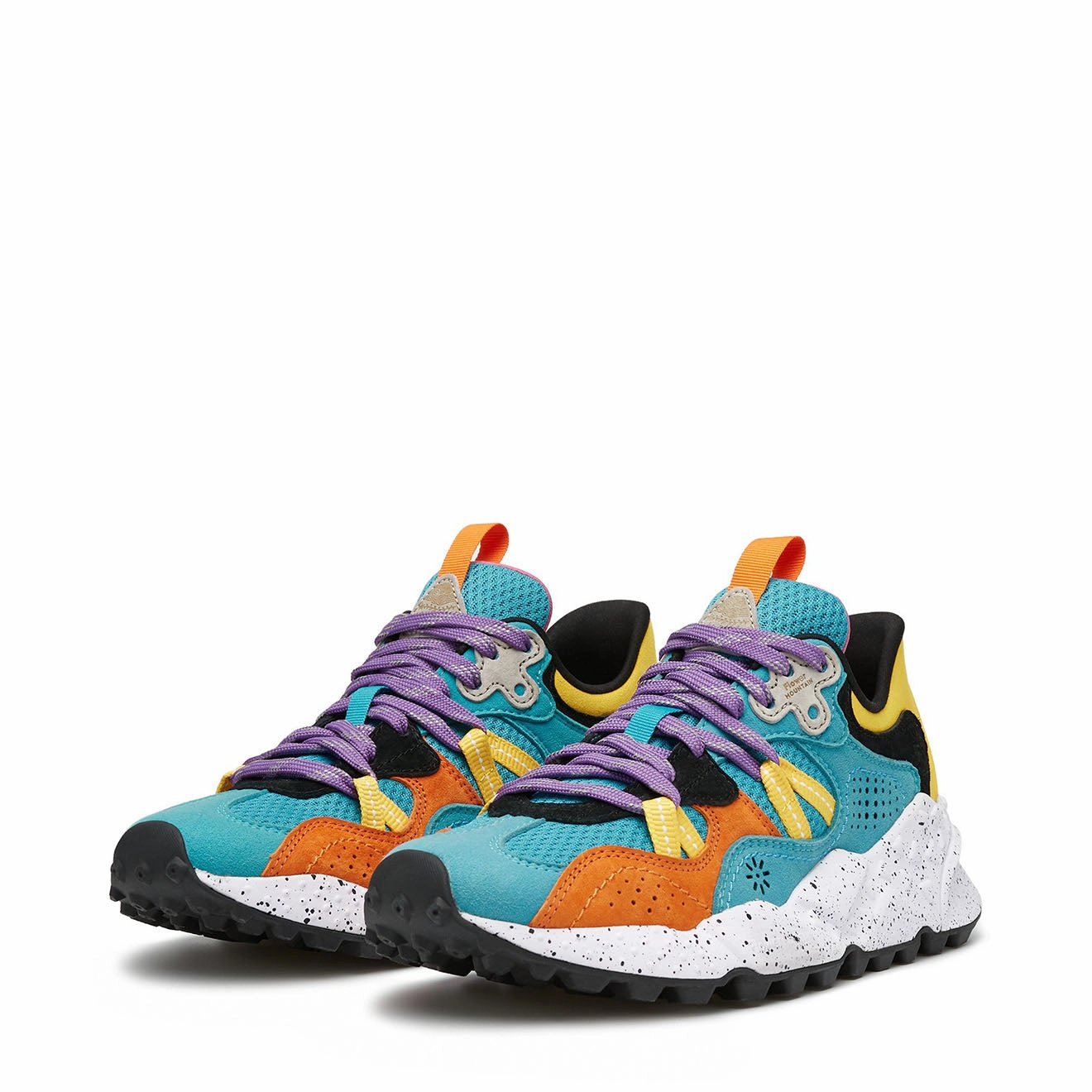 Slip Resistant Work Flower Mountain Tiger Hill Petrol / Orange