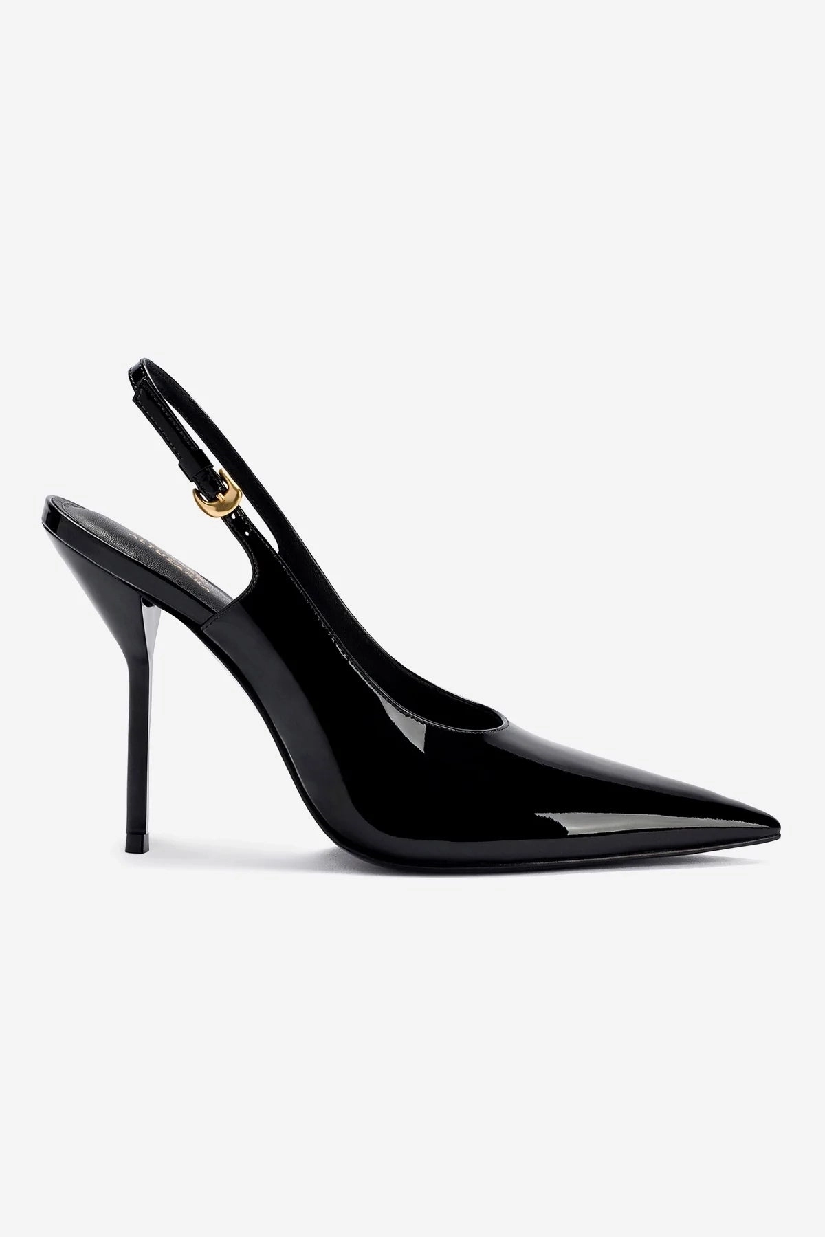 Larroud?? X Altuzarra Pump In Black Patent Leather Quick Dry