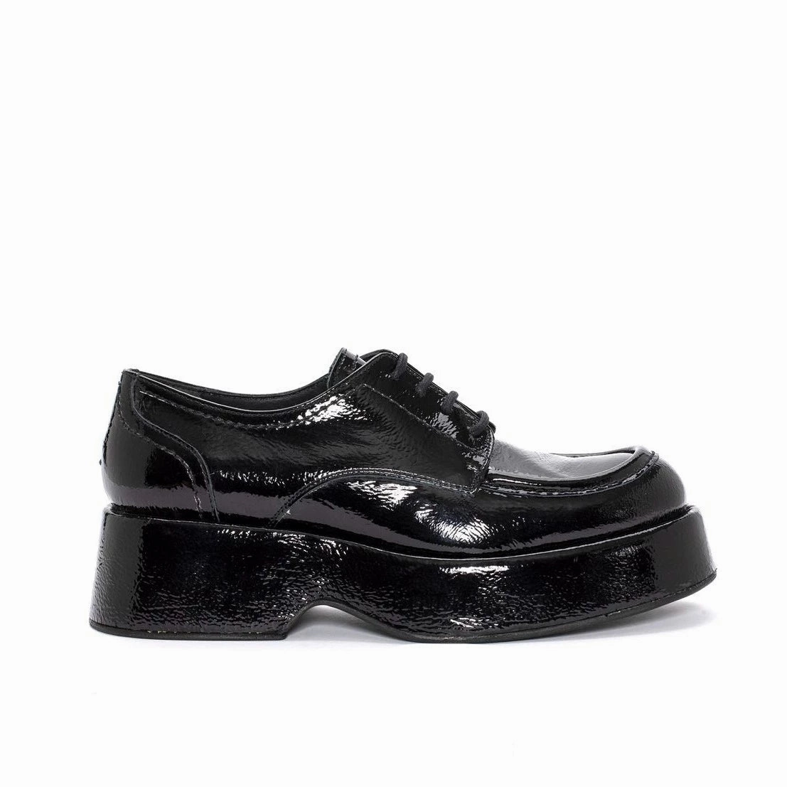 Cloud Comfort Pons Quintana | Women'S Derby Shoes | Flipper Black Napa Lc | Black