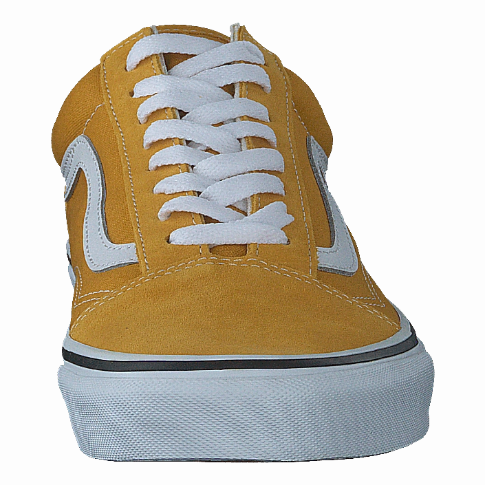 Ua Old Skool Color Theory Golden Yellow Slip Resistant Canvas Shoes