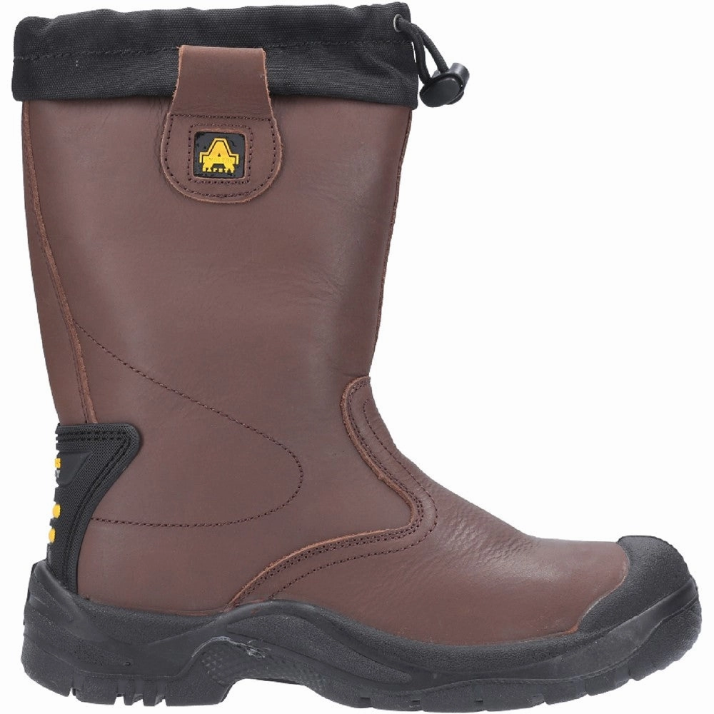 Amblers Safety Fs245 Antistatic Pull On Safety Rigger Boot Quick Dry