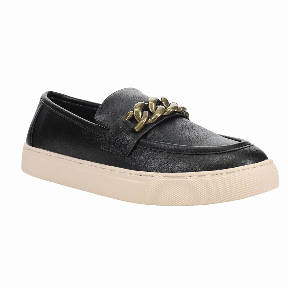 Chain Reaction Metallic Slip On Loafers Lightweight Shoes