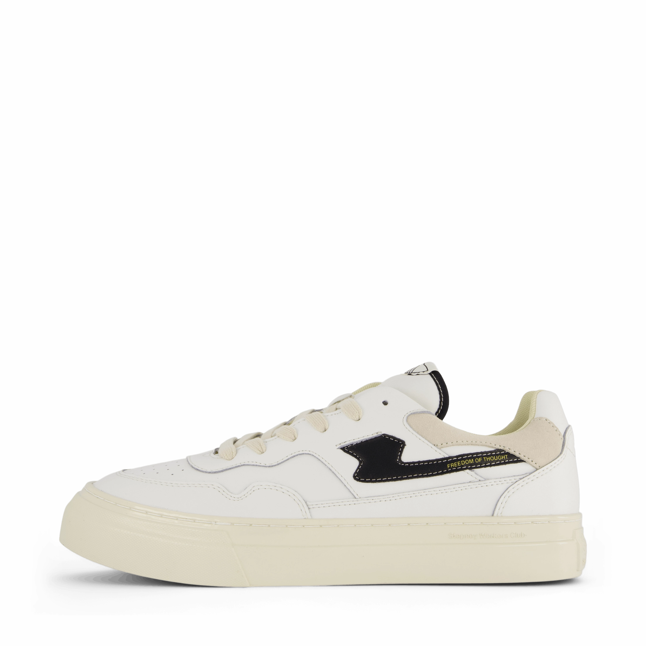 Pearl S-Strike Leather Wht/Blk Comfort Technology Rugged