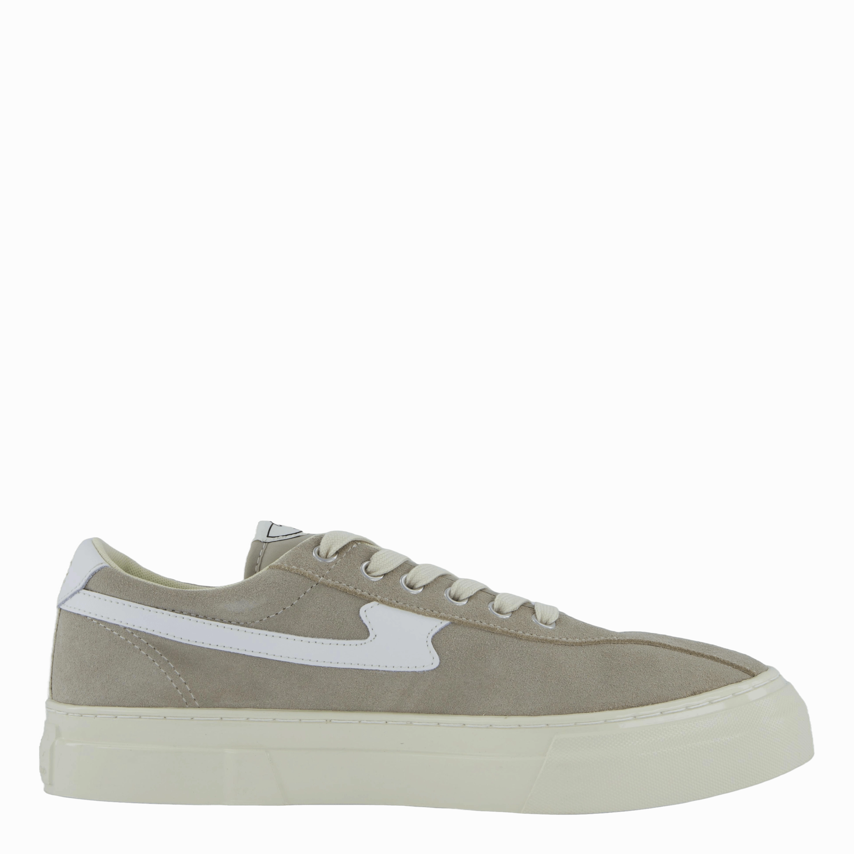 Dellow S-Strike Cup Suede Lt Grey & White Everyday Footwear