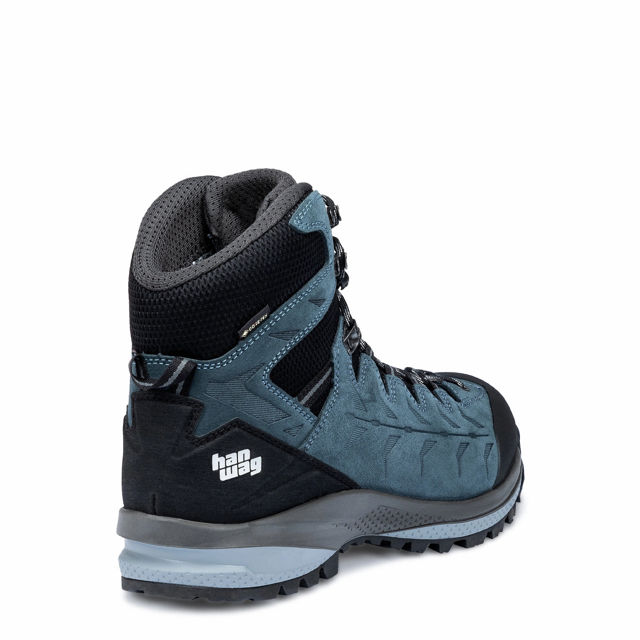 Orthotic Friendly Hanwag Makra Trek Sf Extra Gtx Steel / Light Grey