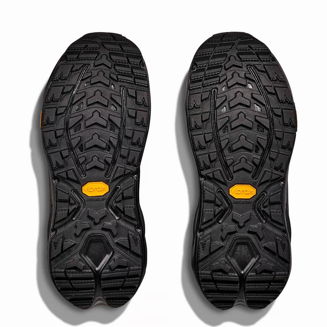 Wide Fit Modern Classic Hoka Kaha 3 Low Gtx Trainer Black / Black