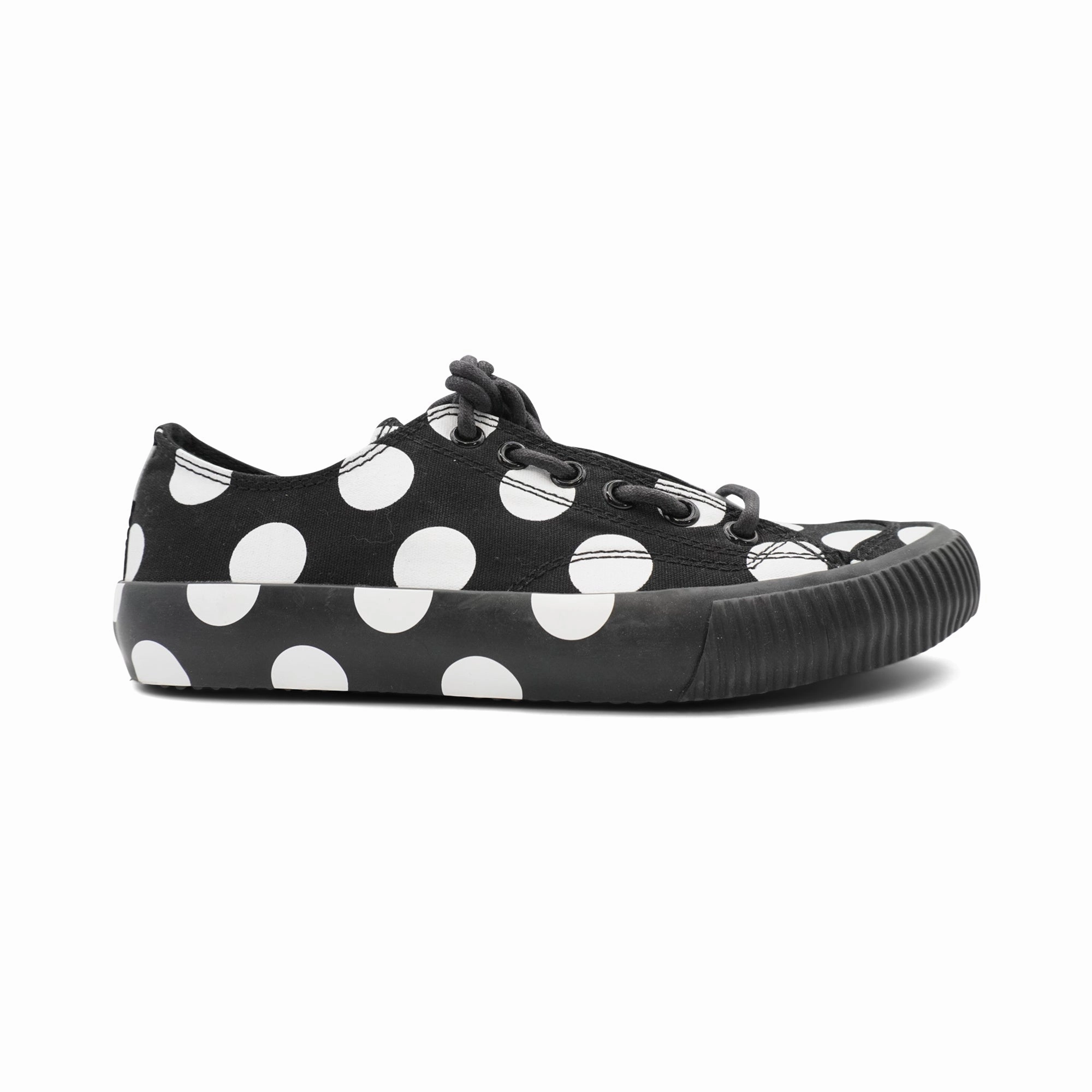 Y'S Polka Dot Sneakers - Women'S 36.5 Cloud Comfort Premium Comfort