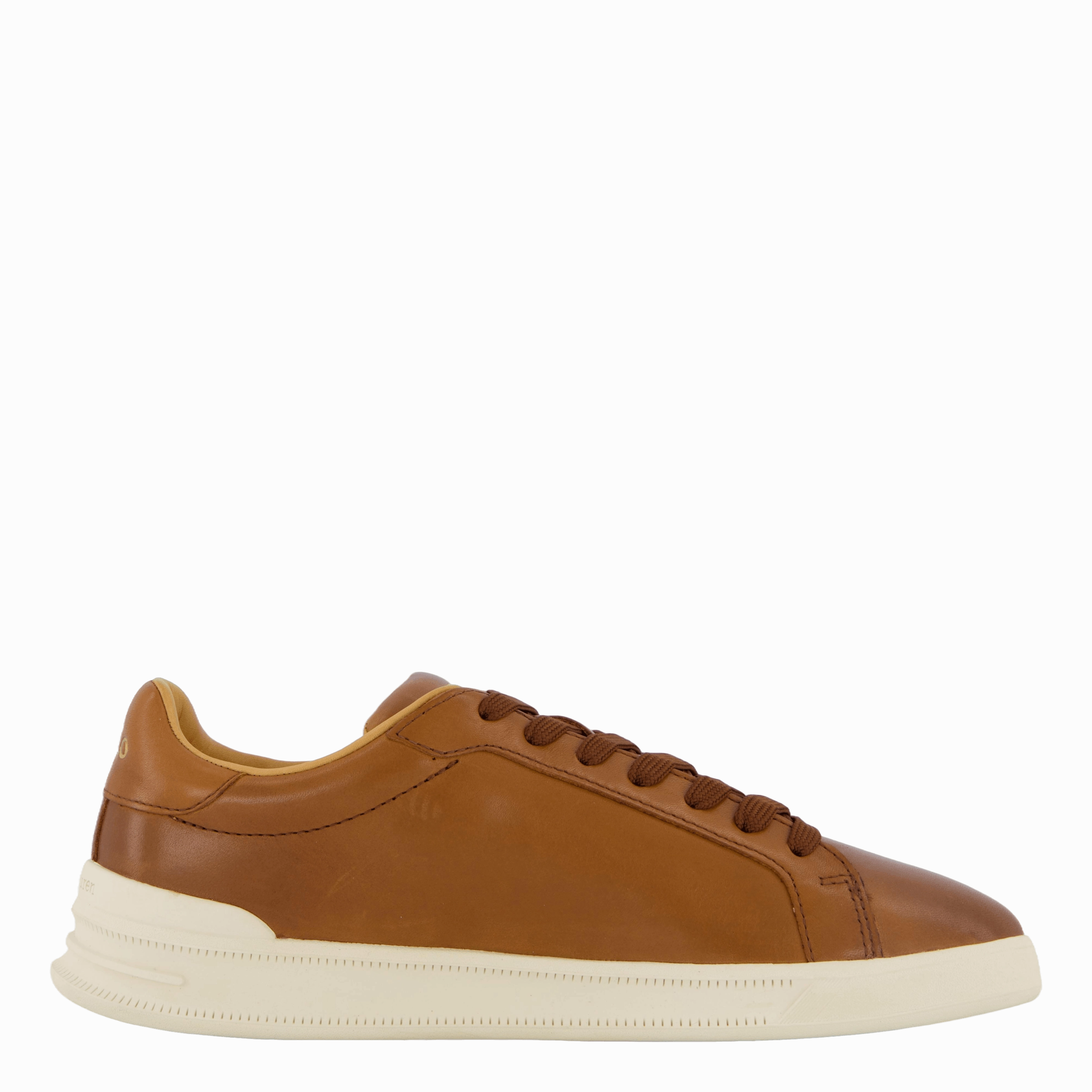 Heritage Court Ii Leather Sneaker Polo Pale Russet Cushioned Durable Shoes