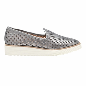 Urban Mitzi Venetian Perforated Metallic Slip On Loafers