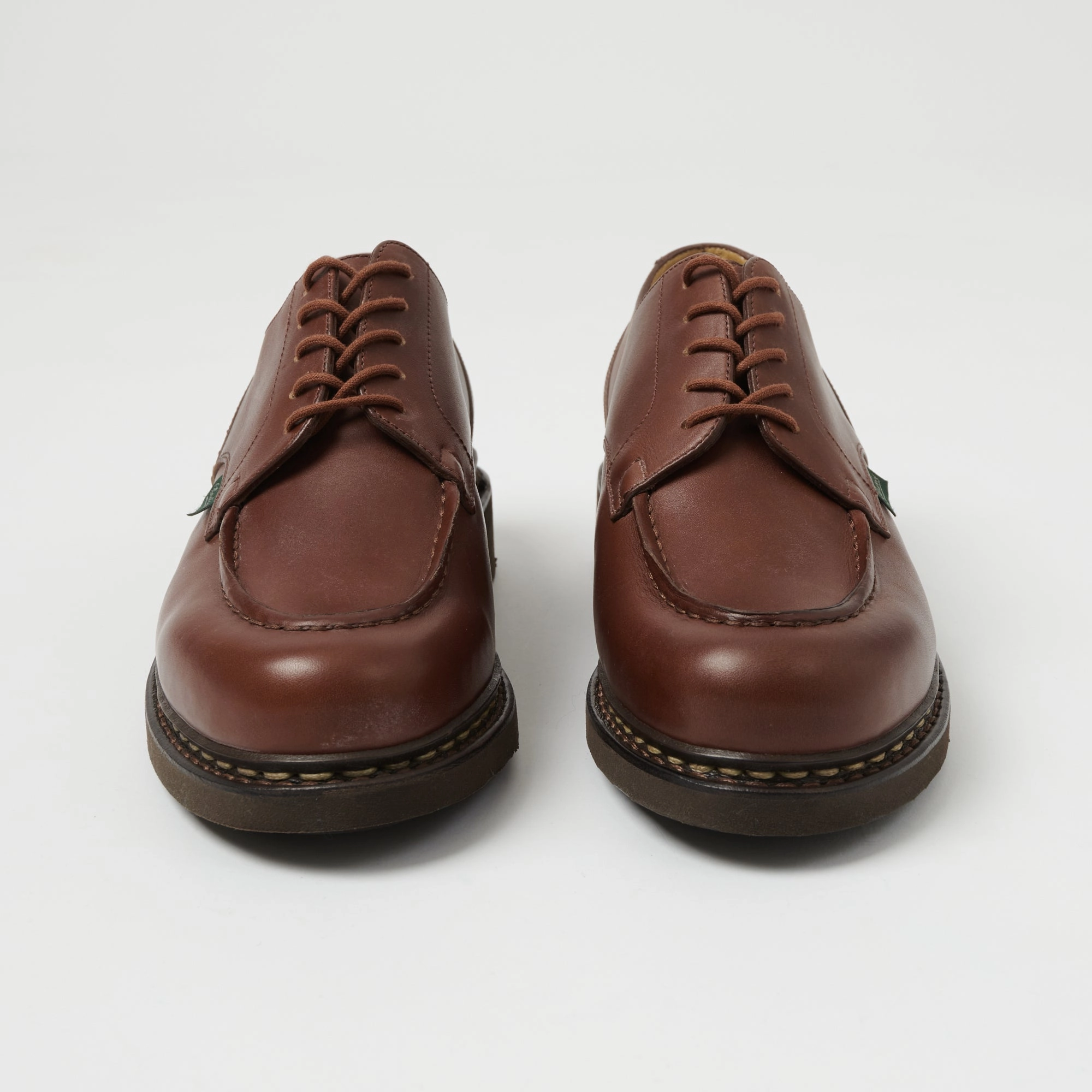 Paraboot Chambord Tex Shoe - Brown Lisse Marron Comfortable Footwear Durable