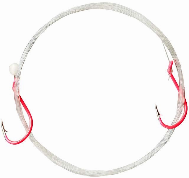 Lindy Rig Snell Crawler 2-Hook Bait Rig 4 pack