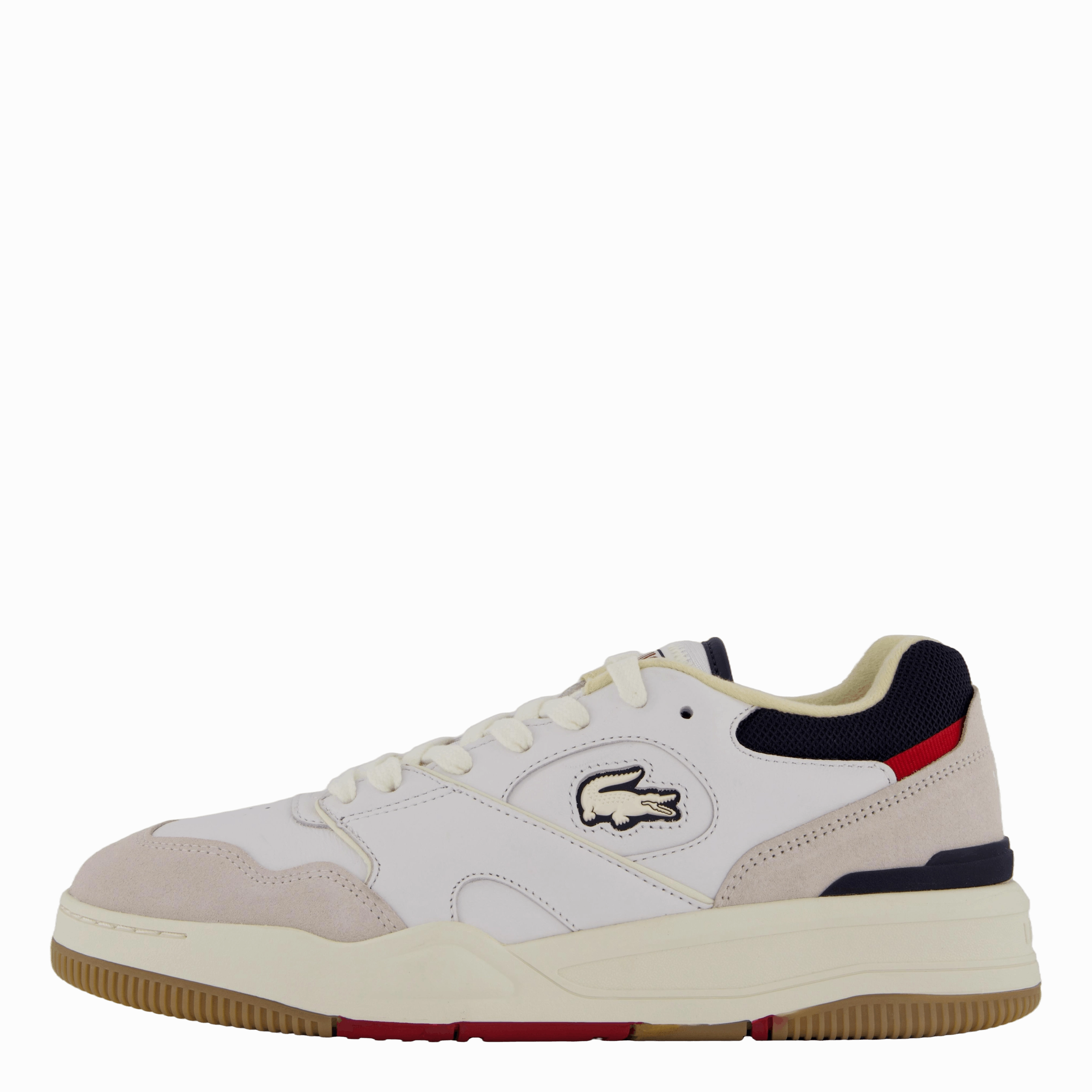 Lineshot Leather Sneakers 40F Off Wht/Gum Flexible Comfort Technology