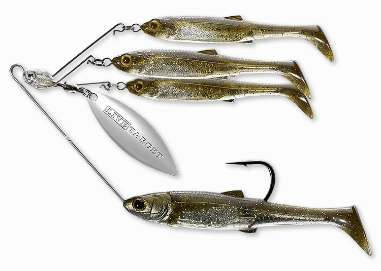 LIVETARGET BaitBall Spinner Rig Umbrella Rig
