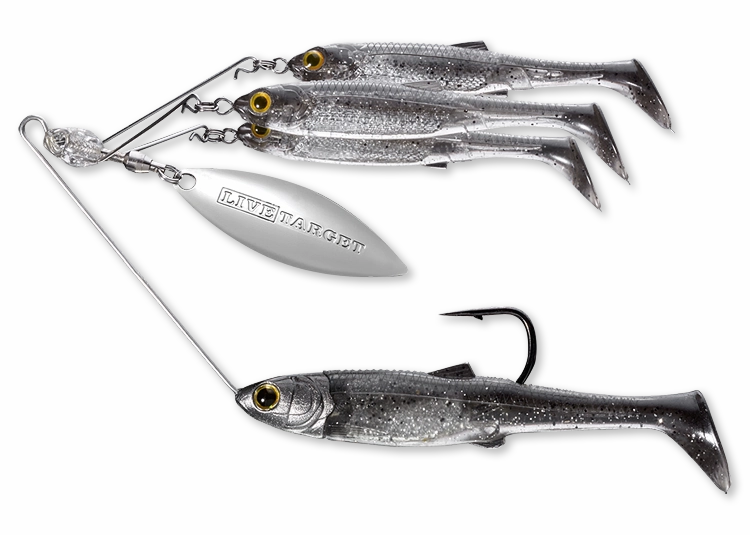 LIVETARGET BaitBall Spinner Rig Umbrella Rig