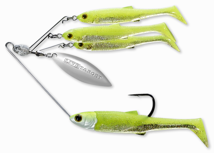 LIVETARGET BaitBall Spinner Rig Umbrella Rig