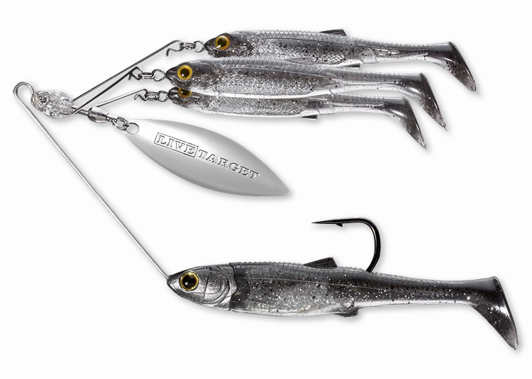 LIVETARGET BaitBall Spinner Rig Umbrella Rig
