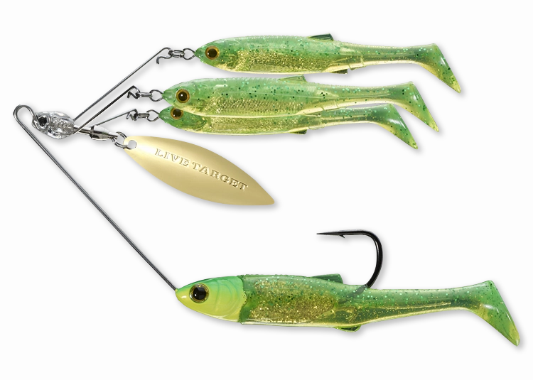 LIVETARGET BaitBall Spinner Rig Umbrella Rig