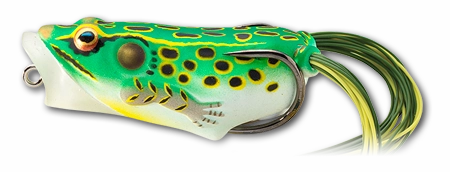 LIVETARGET Popper Frog Hollow Body Topwater Frog