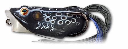 LIVETARGET Popper Frog Hollow Body Topwater Frog
