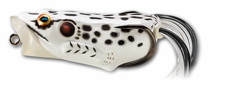 LIVETARGET Popper Frog Hollow Body Topwater Frog