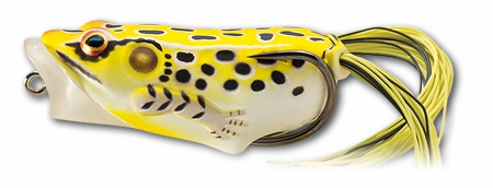 LIVETARGET Popper Frog Hollow Body Topwater Frog
