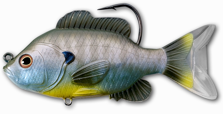 LIVETARGET Sunfish Soft Body Top Hook Swimbait