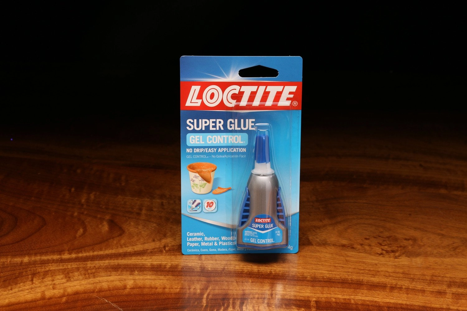 Loctite Ultra Gel Control Black Blue Bottle