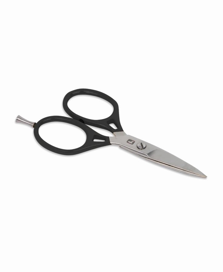 Loon Black Ergo Prime Scissors 6" w/ Precision Peg